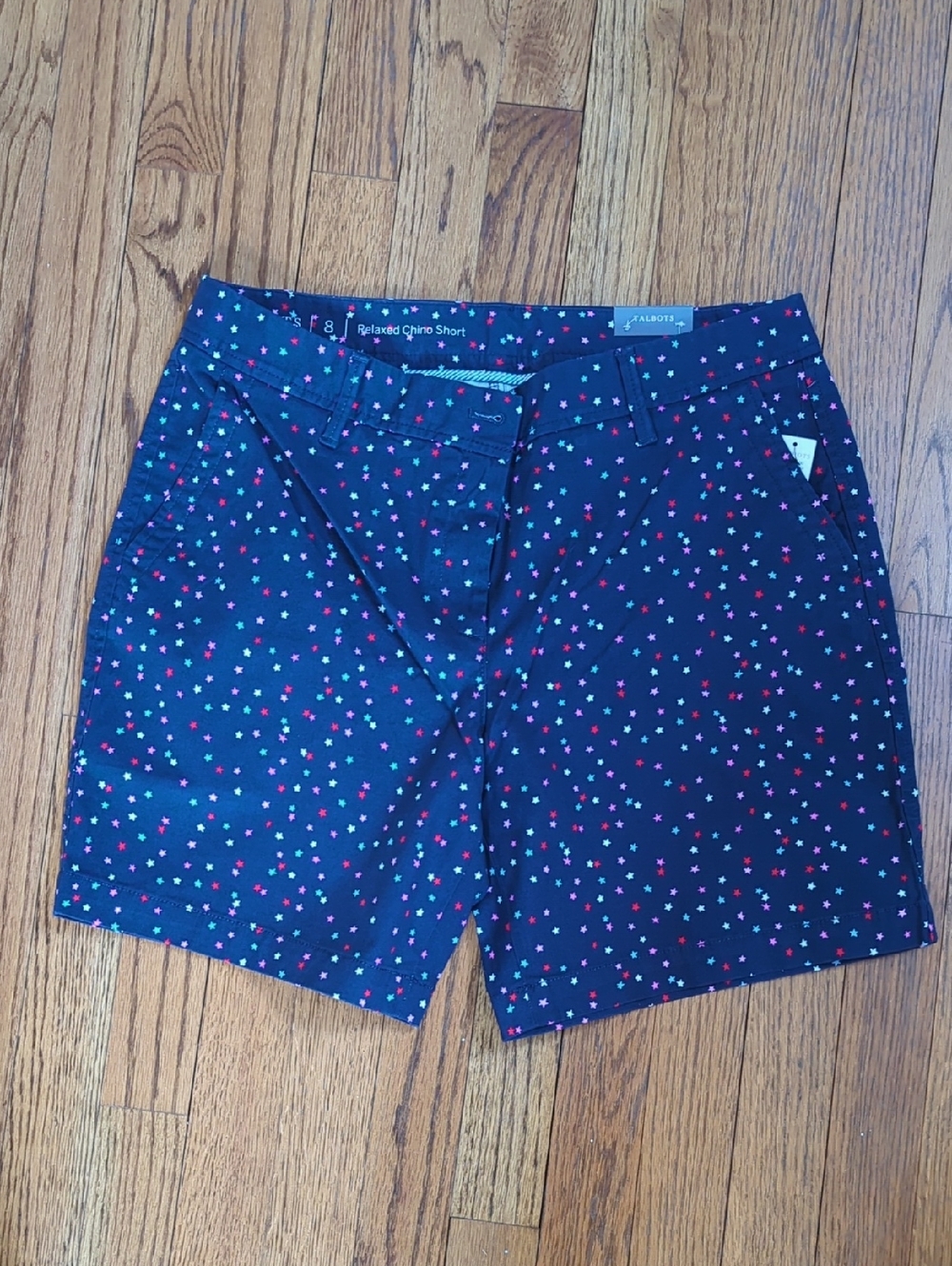 Talbots Navy Star-Print Men’s Swim Hybrids